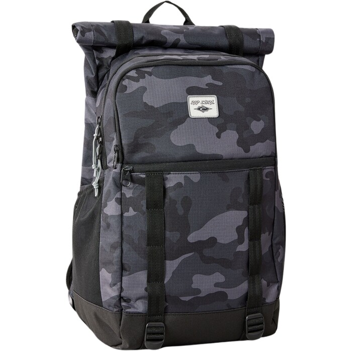 2024 Rip Curl Dawn Patrol 30L Camo Backpack 151MBA - Black / Grey